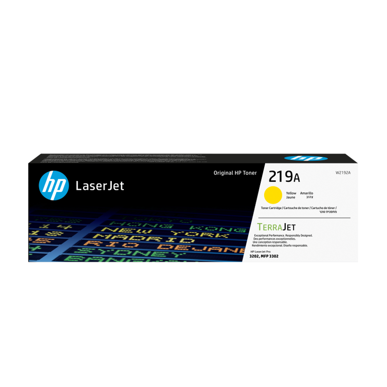 Toner hp w2192a  yellow,1.2 k, nr 219a,hp laserjet pro 3201,3204, 3288, 3302,  Tonere | electropc.ro
