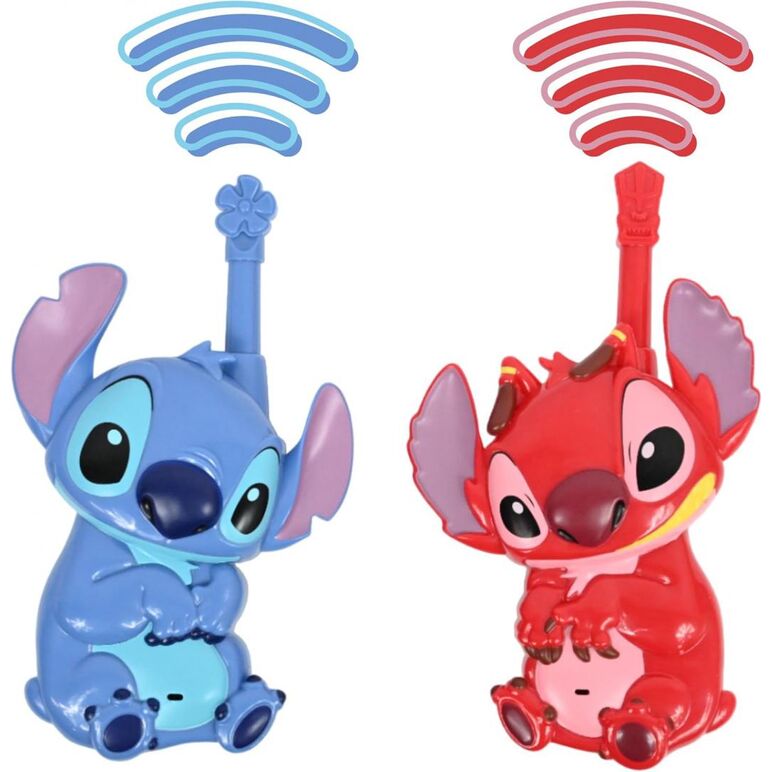 Walkie-talkie 3d, 500 m, disney stitch,  Frumusete & bijuterii si accesorii fetite | electropc.ro