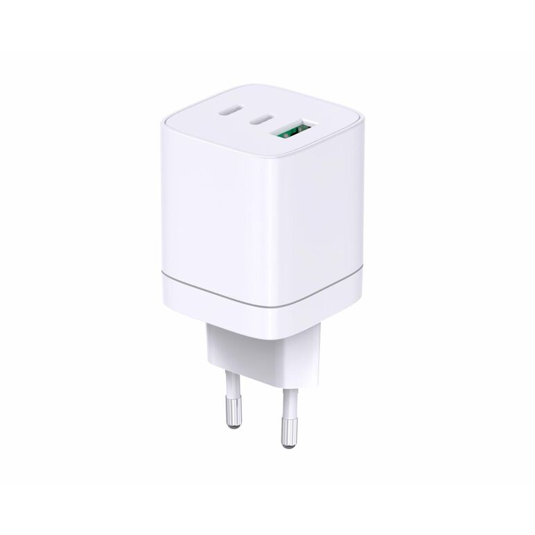 Incarcator cu usb-c-2+usb-a 65w  •alimentator/incarcator cu usb •ieșire usb-c: c1 și c2: 5v/3a, 9v/3a, 12v/3a, 15v/3a, 20v/3,25a (65w) pps: 5-11v/5a (55w) a1: 5v/4,5a, 9v/3a, 12v/2,5a, 20v/1,5a(30w) c1+c2: 45w+20w (max. 65w) c1+a1: 45w+18w (max. 63w ) c2+,  Incarcatoare telefoane | electropc.ro