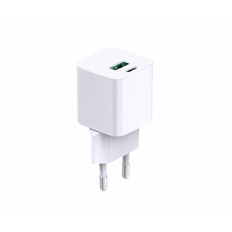 Incarcator cu usb ieșire usb-c: usb-c: 5v/3a, 9v/3a, 12v/2,5a, 15v/2,0a, 20v1,5a (30w) pps: 3,3v-11v/3,0a, 3,3v-16,0v/2,0a (33w) usb-a: 5v/3a, 9v/2a, 12v/1,5a (18w) usb-c+usb-a: 5v/3a (15w) tensiune de intrare: 100-240vac, 50/60hz protecție la,  Incarcatoare telefoane | electropc.ro