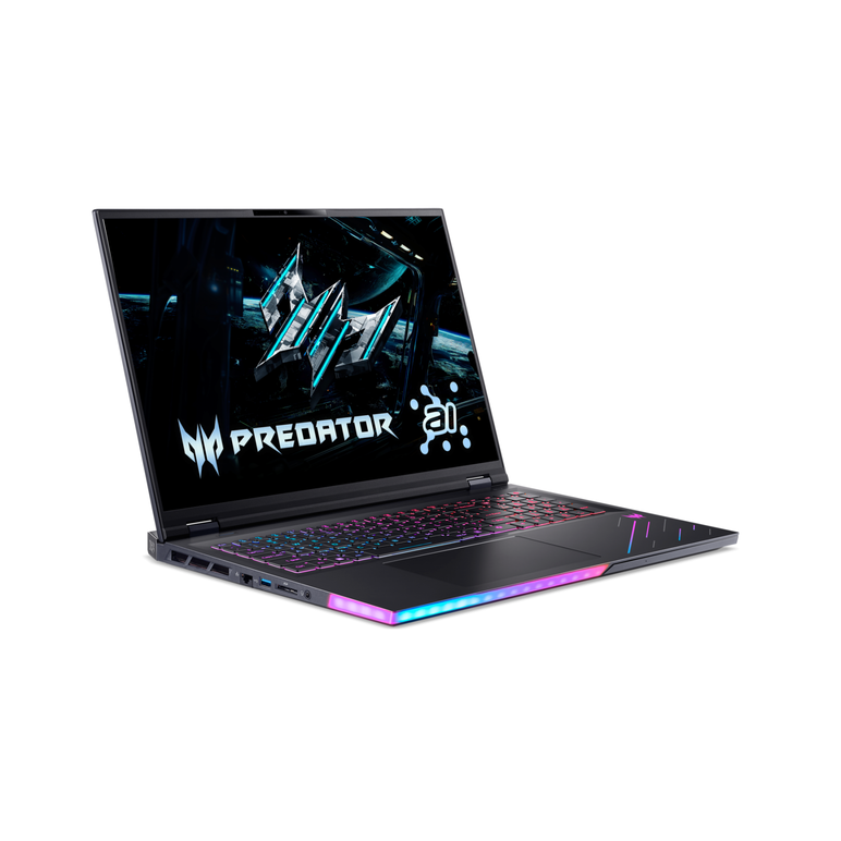 Laptop gaming acer predator helios 18 ai ph18-73-9010, 18 inch (45.72 cm), acer comfyview™ wquxga mini led 120hz ips display (non-glare), 3840 x 2400, 16:10, intel® core™ ultra 9 processor 275hx, 2.1 ghz base clock (up to 5.4 ghz max. performance clock ra,  Laptopuri | electropc.ro