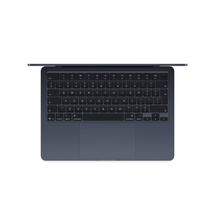 Macbook air 13.6" retina/apple m4 (cpu 10-core, gpu 10-core, neuralengine 16-core)/32gb/512gb - midnight - int kb (2025) 35w  (cto f rom  mc6c4ro/a),  Laptopuri | electropc.ro