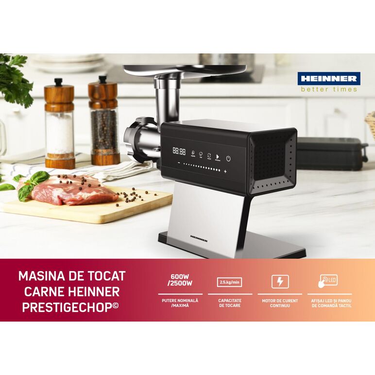 Masina de tocat heinner prestigechop hmg-dtss2500,  Masini de tocat | electropc.ro