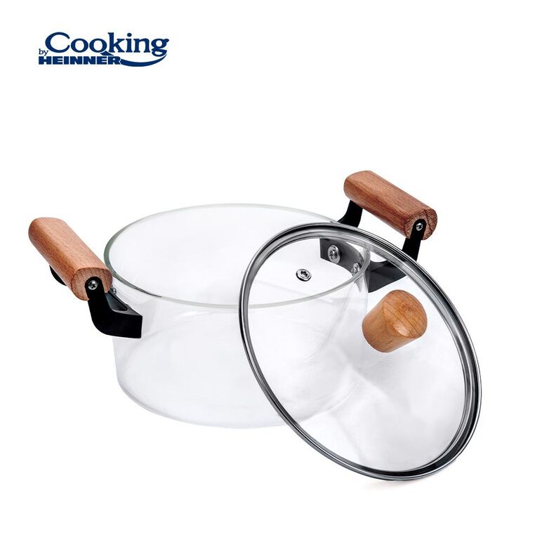 Semioala cu capac din  sticla 20x10.5cm,2.5l,maya, cooking by heinner,  Tavi copt | electropc.ro