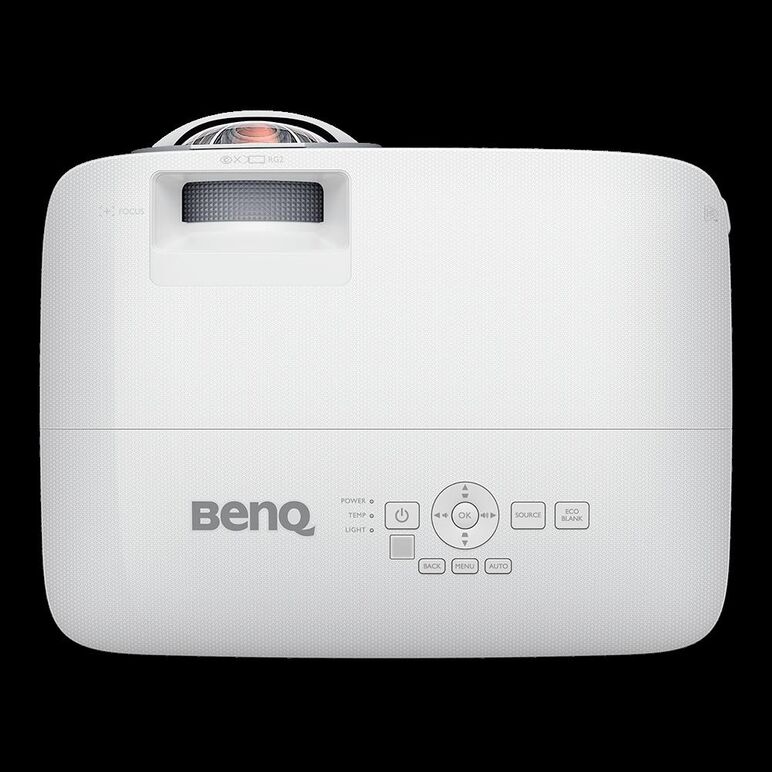 Videoproiector benq mx808sth, xga (1024x768), 3.600 lumeni, 4:3/ 16:9/ 16:10, 20.000:1, lampa 6.000 ore/ 15.000 ore ecomode, zoom fix, 2* d- sub, 2* hdmi, usb type a, usb type mini b, rs232, boxa 10w, audio in/ out, telecomanda cu baterii incluse, suport ,  Videoproiectoare | electropc.ro