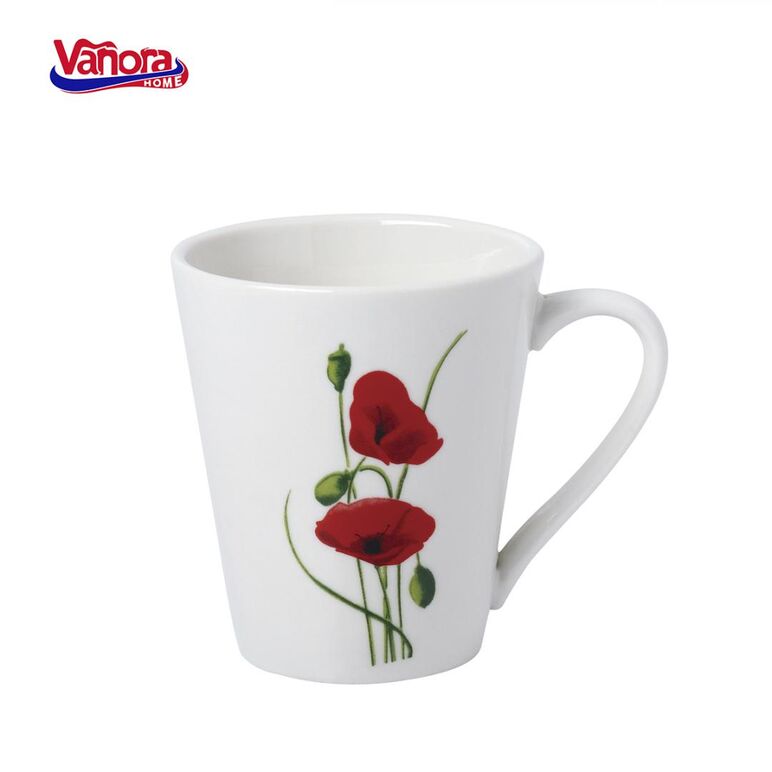 Cana portelan 310 ml, reya, vanora home,  Farfurii & Boluri de Servire | electropc.ro
