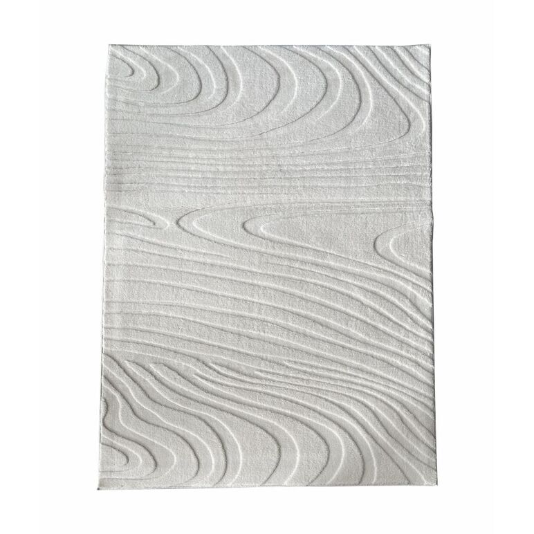 Covor, model in relief,wave,160x230 crm,  Covoare | electropc.ro