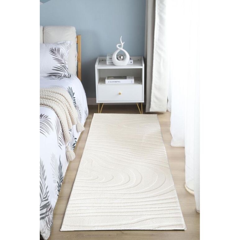 Covor, model in relief,wave,80x150 crm,  Covoare | electropc.ro
