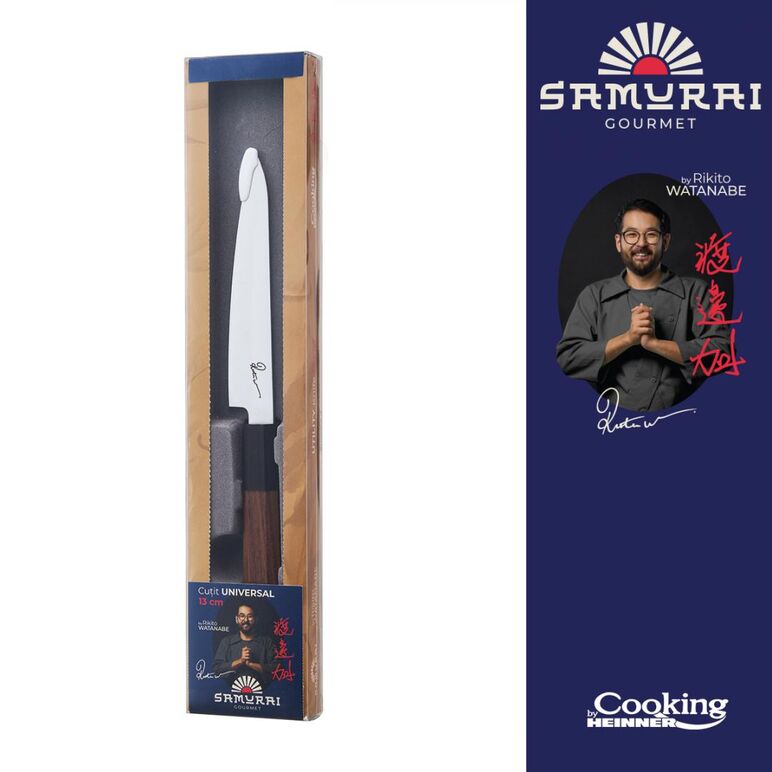 Cutit universal 13 cm, rikito watanabe, cooking by heinner,  Cutite & seturi | electropc.ro