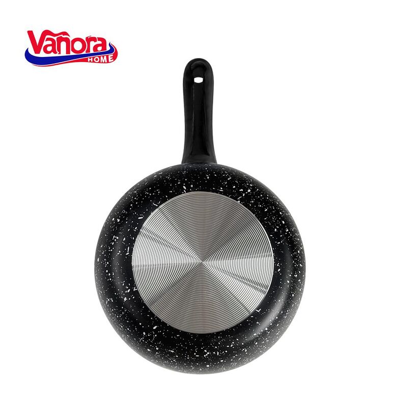 Ibric aluminiu maner negru 10.5x10 cm, 0.7 l, vanora home,  Tavi copt | electropc.ro