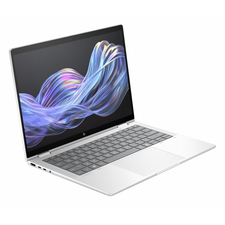 Laptop hp elitebook x360 flip g1i cu procesor intel core ultra 7 258v 8-core (up to 4.8ghz, 12mb, 47 tops), 14.0 inch wuxga touch, intel arc graphics, 32gb lpddr5x, ssd, 1tb pcie nvme, windows 11 pro 64bit nextgen premium, glacier silver,  Laptopuri | electropc.ro