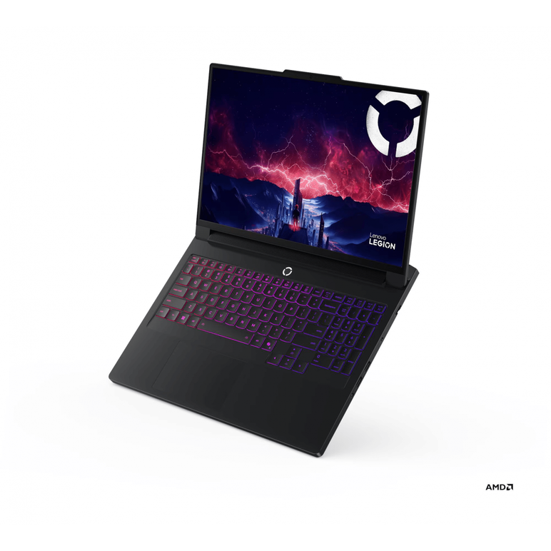 Laptop lenovo legion pro 7 16afr10h, 16" wqxga (2560x1600) oled 500nits (typical) / 1100nits (peak) glossy, 100% dci-p3, 240hz, displayhdr™ true black 1000, dolby vision®, g-sync®, low blue light, high gaming performance, flicker free, amd ryzen™ 9 9955hx,  Laptopuri | electropc.ro