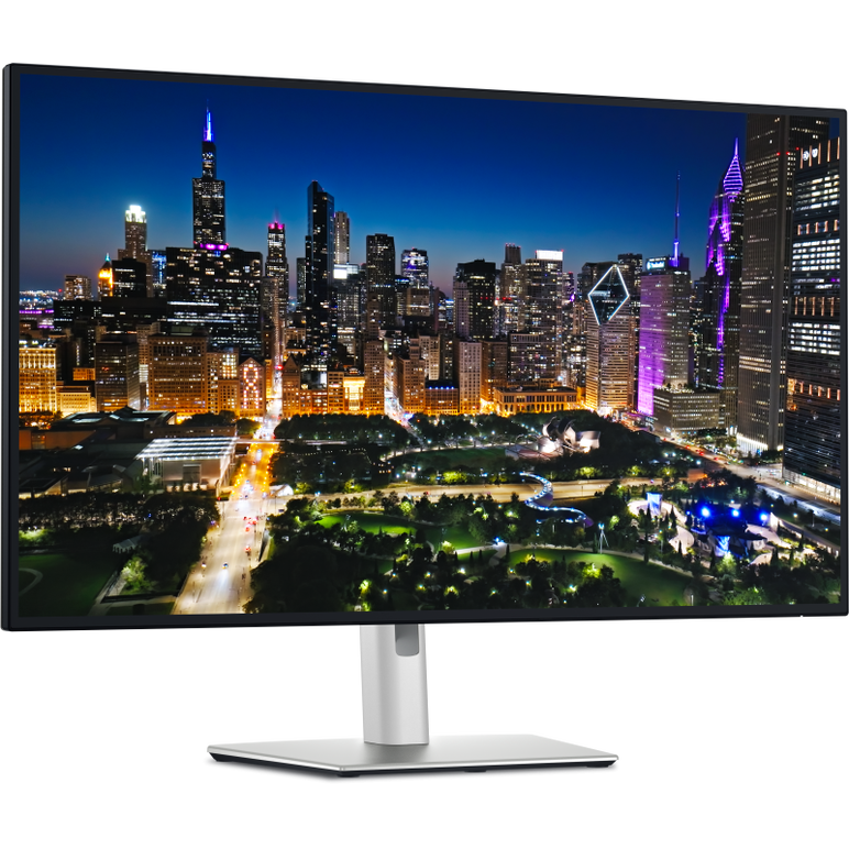 Monitor dell 32" u3225qe 4k, 80.01 cm, maximum preset resolution: 3840 x 2160 at 120 hz, screen type: active matrix-tft lcd, panel technology: in-plane switching (ips) black technology, backlight: led edgelight system, faceplate coating: anti-glare with h,  Monitoare LED | electropc.ro