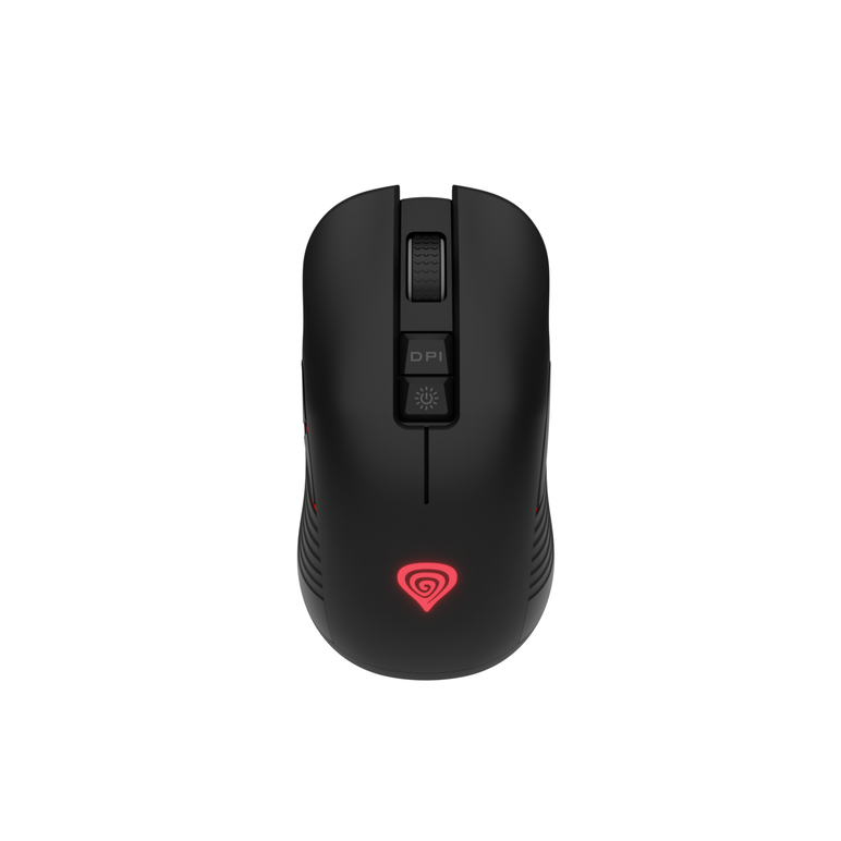 Mouse gaming wireless gensesis zircon 330, interfata usb, 3600 dpi, 7 butoane, iluminare rgb, negru,  Mouse | electropc.ro