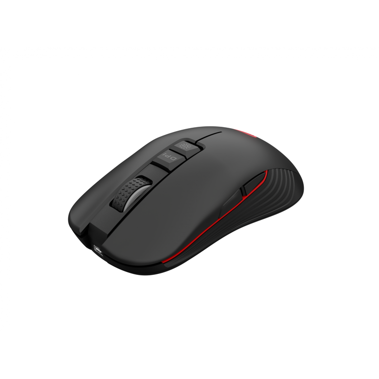 Mouse gaming wireless gensesis zircon 330, interfata usb, 3600 dpi, 7 butoane, iluminare rgb, negru,  Mouse | electropc.ro