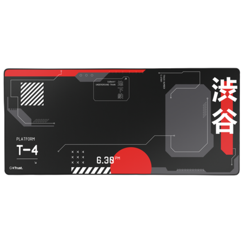 Mousepad trust gxt 759 xxl, suprafata moale, dimensiuni 900 x 400 x 3mm, negru,  Mousepad | electropc.ro