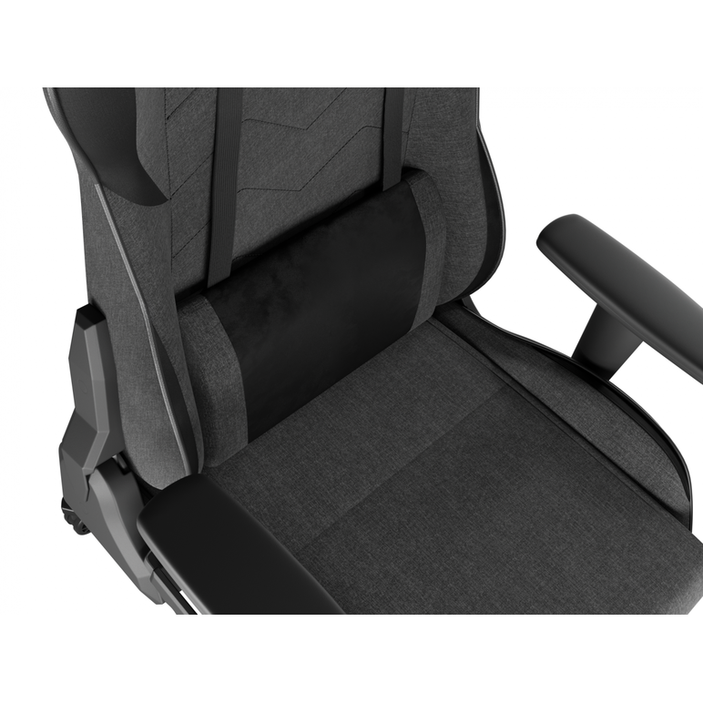 Scaun gaming genesis nitro 550 g2, material synthetic pu + textil, reglabil pe inaltime, greutate maxima suportata 150 kg, inaltime scaun reglabil 46.5 - 53.5 cm, spatar ajustabil 135°, dimensiuni roti 60mm, gri,  Scaune gaming | electropc.ro