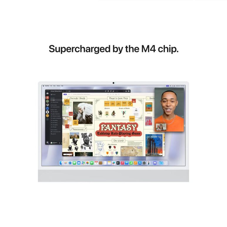 Apple imac 24" retina 4.5k/ apple m4 (cpu 8-core, gpu 8-core, neuralengine 16-core)/16gb/512gb - silver - int kb (2024)  (cto from  mwuc3ro/a),  All in one PC | electropc.ro