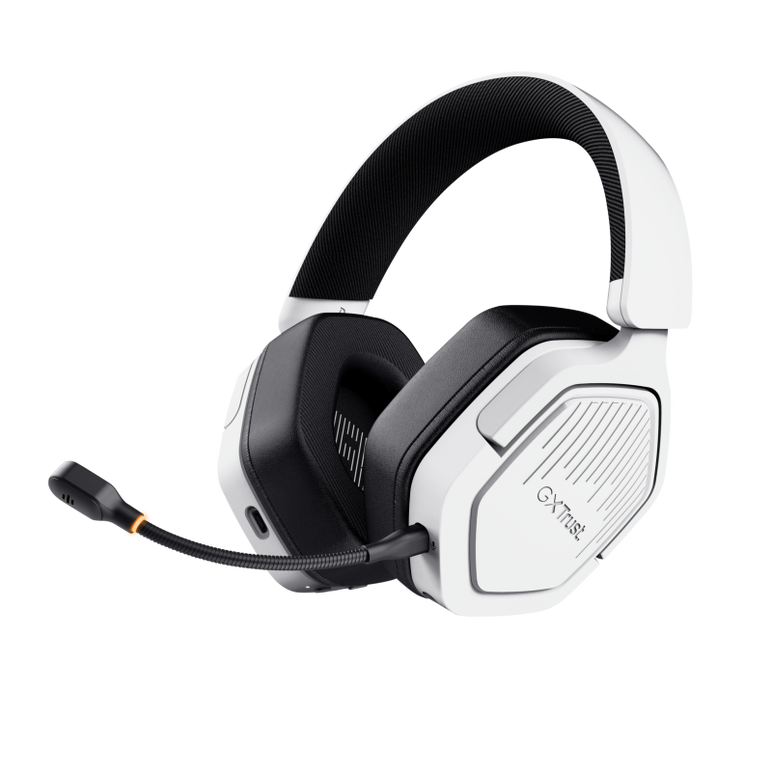 Casti wireless trust gxt 492w carus, material abs, conector 3.5mm, frecventa raspuns 20 hz, 20.000 hz, sunet stereo, nivel sunet 104 db, alb,  Casti audio | electropc.ro