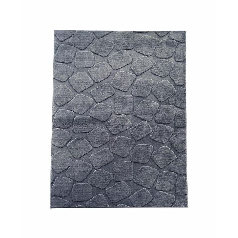 Covor, model in relief,stone,120x160 gri,  Covoare | electropc.ro
