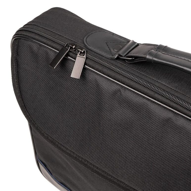 Geanta laptop spacer, pentru laptopuri cu diagonala de de max. 17.3″, 1 compartiment, buzunar frontal, waterproof, material plastic/nylon, negru,  Genti laptop | electropc.ro