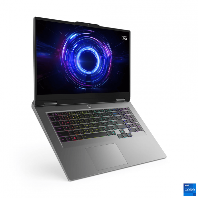 Laptop lenovo gaming loq 17irx10, 17.3" fhd (1920x1080) ips 300nits anti-glare, 100% srgb, 165hz, g-sync®, intel® core™ i7-13650hx, 14c (6p + 8e) / 20t, p-core 2.6 / 4.9ghz, e-core 1.9 / 3.6ghz, 24mb, video nvidia® geforce rtx™ 5050 8gb gddr7, boost clock,  Laptopuri | electropc.ro