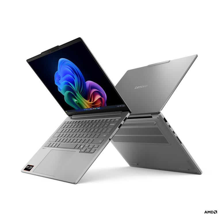 Laptop lenovo ideapad pro 5 14akp10, 14" 2.8k (2880x1800) oled 500nits (typical) / 1100nits (peak) glossy, 100% dci-p3, displayhdr™ true black 1000, 120hz vrr, amd ryzen™ ai 7 350 (8c / 16t, 2.0 / 5.0ghz, 8mb l2 / 16mb l3), video integrated amd radeon™ 86,  Laptopuri | electropc.ro