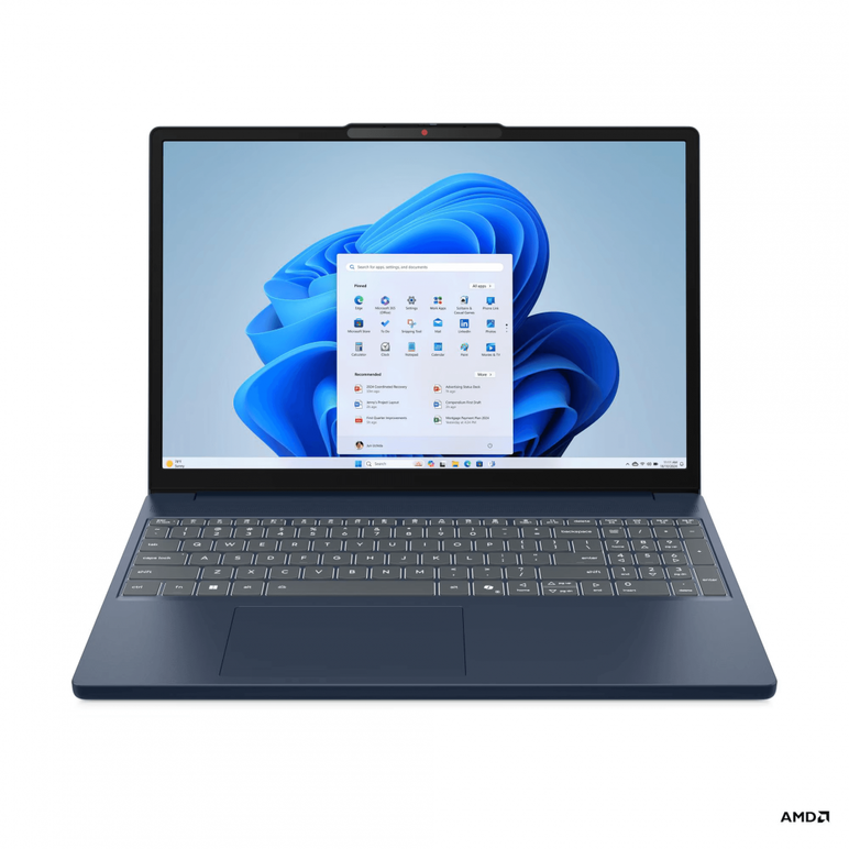 Laptop lenovo ideapad slim 3 15arp10, 15.3" wuxga (1920x1200) ips 300nits anti-glare, 45% ntsc, 60hz, amd ryzen™ 7 7735hs (8c / 16t, 3.2 / 4.75ghz, 4mb l2 / 16mb l3), video integrated amd radeon™ 680m graphics, ram 8gb soldered ddr5-4800 + 16gb so-dimm dd,  Laptopuri | electropc.ro