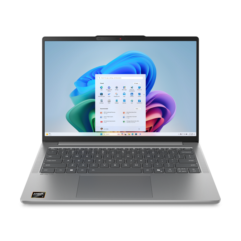 Laptop lenovo ideapad slim 5 14arp10, 14" wuxga (1920x1200) ips 300nits anti-glare, 45% ntsc, amd ryzen™ 5 7535hs (6c / 12t, 3.3 / 4.55ghz, 3mb l2 / 16mb l3), video integrated amd radeon™ 660m graphics, ram 2x 8gb so-dimm ddr5-4800; two ddr5 so-dimm slots,  Laptopuri | electropc.ro