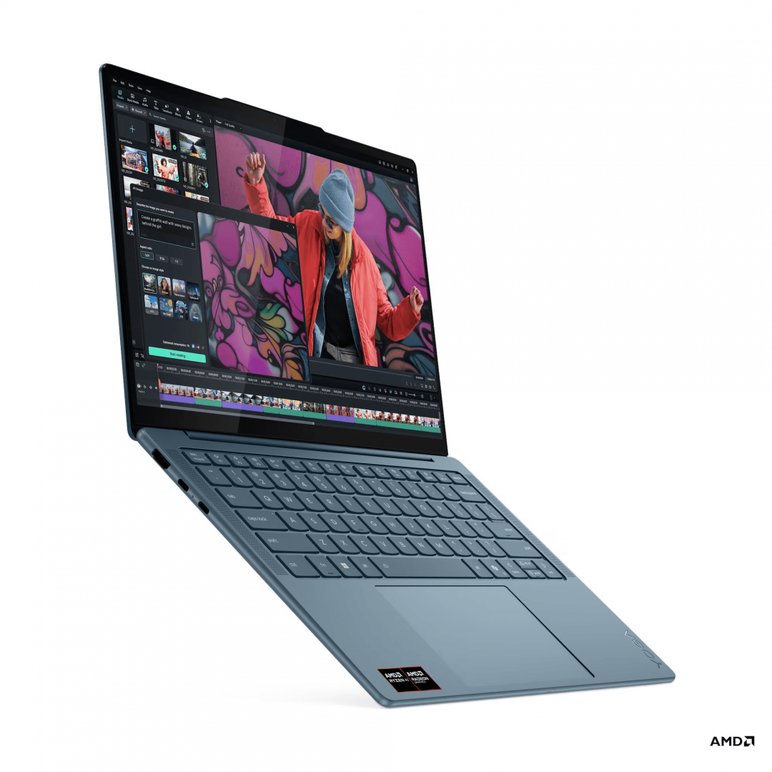 Laptop lenovo yoga slim 7 14akp10, 14" 2.8k wqxga+ (2880x1800) oled 1100nits (peak) / 500nits (typical) glossy, 100% dci-p3, 120hz, eyesafe®, dolby vision®, displayhdr™ true black 1000, x-rite®, puresight pro, amd ryzen™ ai 7 350 (8c / 16t, 2.0 / 5.0ghz, ,  Laptopuri | electropc.ro