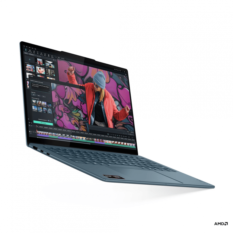 Laptop lenovo yoga slim 7 14akp10, 14" 2.8k wqxga+ (2880x1800) oled 1100nits (peak) / 500nits (typical) glossy, 100% dci-p3, 120hz, eyesafe®, dolby vision®, displayhdr™ true black 1000, x-rite®, puresight pro, amd ryzen™ ai 7 350 (8c / 16t, 2.0 / 5.0ghz, ,  Laptopuri | electropc.ro