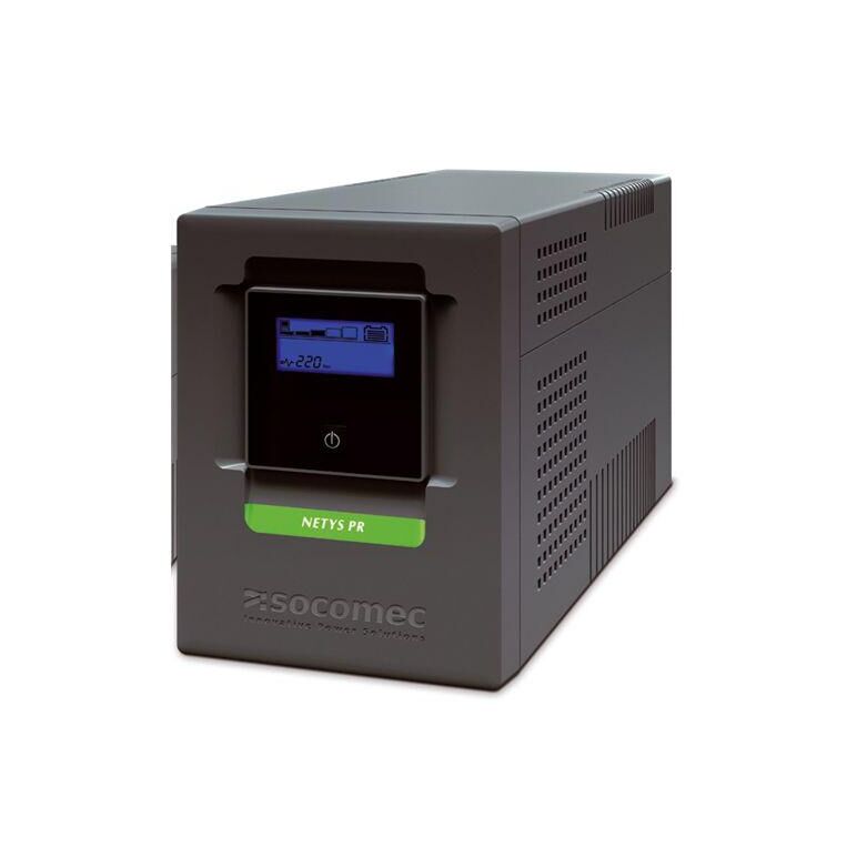 Socomec netys pr-mt 1500va/1050w 230v 50/60hz with avr, sinewave,lcd plugs protected rj45,usb battery included , 1xiec c14, out  6x iec c13,  UPS | electropc.ro