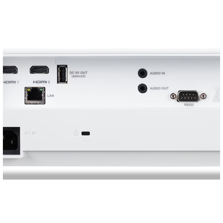 Videoproiector acer p5550, fhd 1920* 1080, 5.200 lumeni, up to wuxga 1920* 1200, 16:9/ 4:3, 18.000:1, dimensiune maxima imagine 7.62 m (300"), zoom 1.3x, 2* hdmi, hdbasetx 1, rj45, audio in/ out, usb type-a out, dc out (5v/1.5a), boxa 10w, rs232, d-sub, d,  Videoproiectoare | electropc.ro