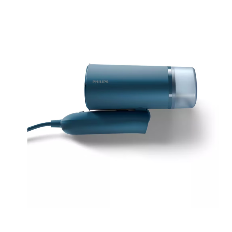 Aparat de calcat vertical cu aburi philips seria 3000 sth3010/70, 1000 w, 20 g/min, compact si pliabil, rezervor detasabil 100 ml, husa, turcoaz,  Statii de calcat | electropc.ro