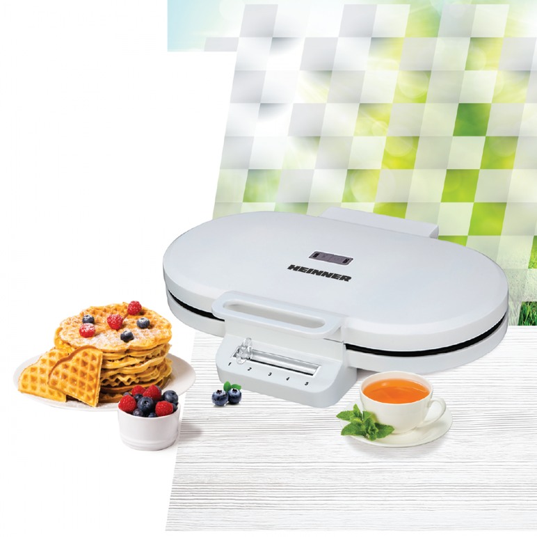 Aparat de facut gofre heinner hwf-f14002wh,  Aparate pentru preparat desert | electropc.ro