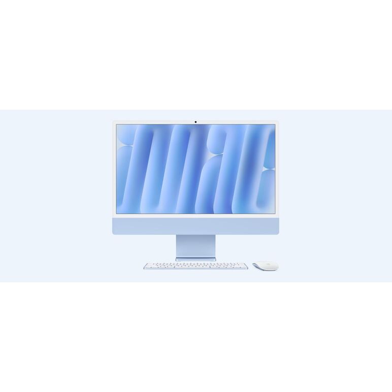Apple imac 24" retina 4.5k/ apple m4 (cpu 10-core, gpu 10-core, neuralengine 16-core)/32gb/1tb - blue - int kb (2024)  (cto from md2t4ro/a),  All in one PC | electropc.ro