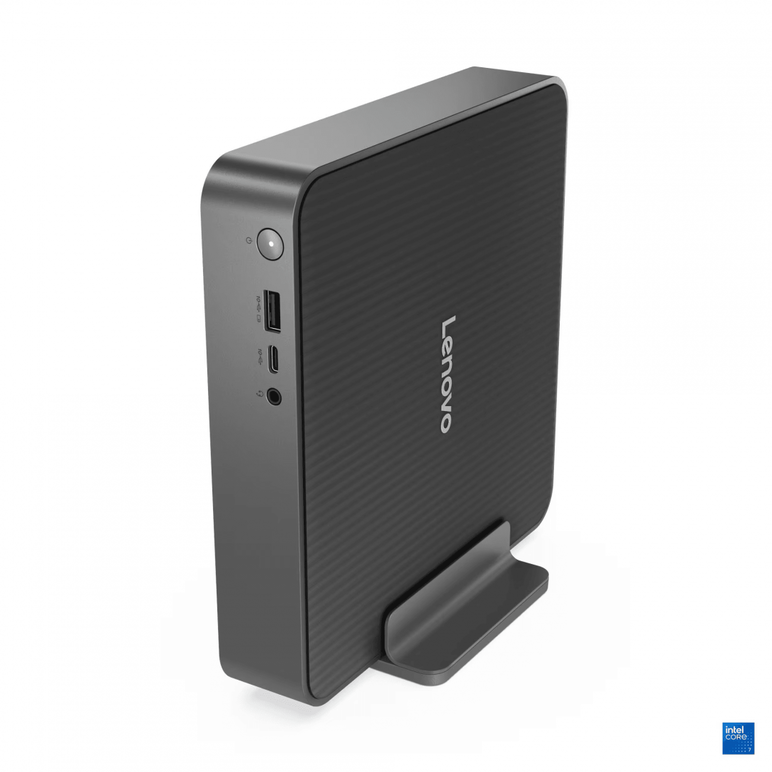 Desktop lenovo ideacentre mini 01irh10r , intel® core 7 240h, 10c (6p + 4e) / 16t, p-core 2.5 / 5.2ghz, e-core 1.8 / 4.0ghz, 24mb, video integrated intel® graphics, ram 1x 16gb so-dimm ddr5-5600; two ddr5 so-dimm slots, dual-channel capable; up to 32gb dd,  Desktop PC | electropc.ro
