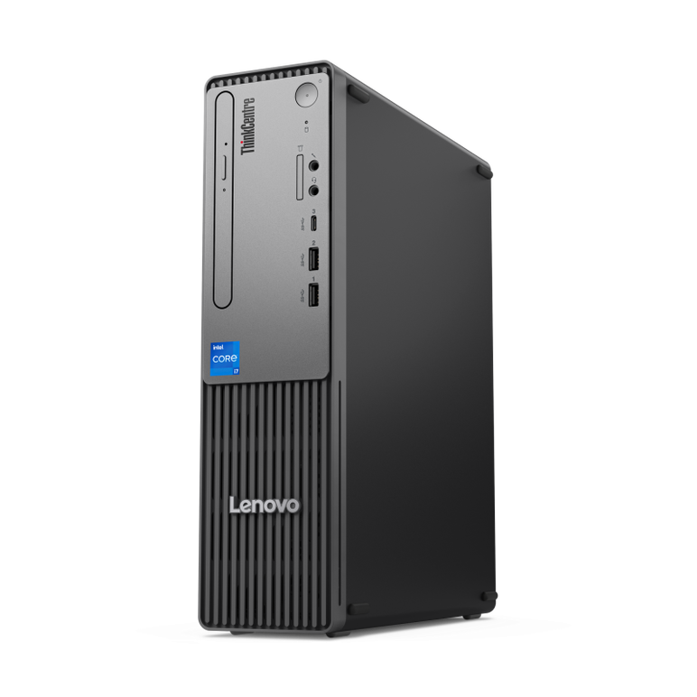 Desktop lenovo thinkcentre neo 50s gen 5 sff (8.2l), intel® core™ i5-14400, 10c (6p + 4e) / 16t, p-core 2.5 / 4.7ghz, e-core 1.8 / 3.5ghz, 20mb, ram 1x 16gb udimm ddr5-4800, 1tb ssd m.2 2280 pcie® 4.0x4 nvme® opal 2.0, video: integrated intel® uhd graphic,  Desktop PC | electropc.ro