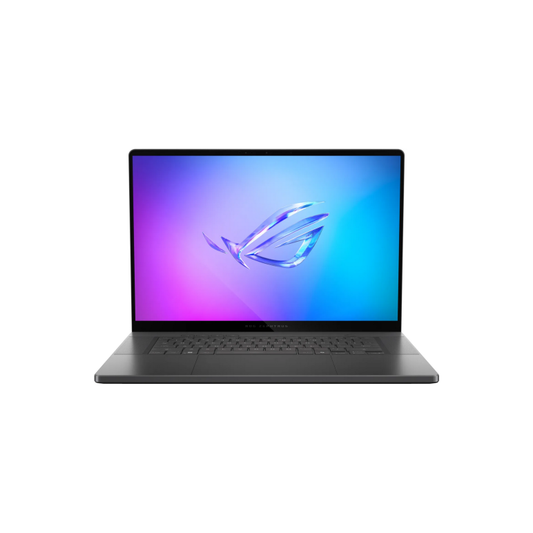 Laptop asus rog zephyrus g16 (2025) gu605cr-qr128, intel core ultra 9 285h, 16 inch, ram 32gb, ssd 2tb, nvidia geforce rtx 5070 ti 12gb, no os, eclipse gray,  Laptopuri | electropc.ro
