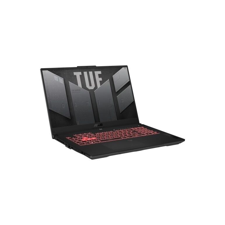Laptop asus tuf gaming a17 (2023) fa707nug-hx177, amd ryzen 7 7445hs, 17.3 inch, ram 16gb, ssd 512gb, nvidia geforce rtx 4050 6gb, no os, mecha gray,  Laptopuri | electropc.ro