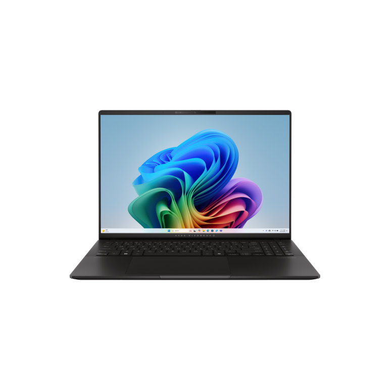 Laptop asus vivobook s16 oled m5606ka-sh124, amd ryzen ai 7 350, 16 inch, ram 24gb, ssd 1tb, amd radeon 860m, no os, neutral black,  Laptopuri | electropc.ro
