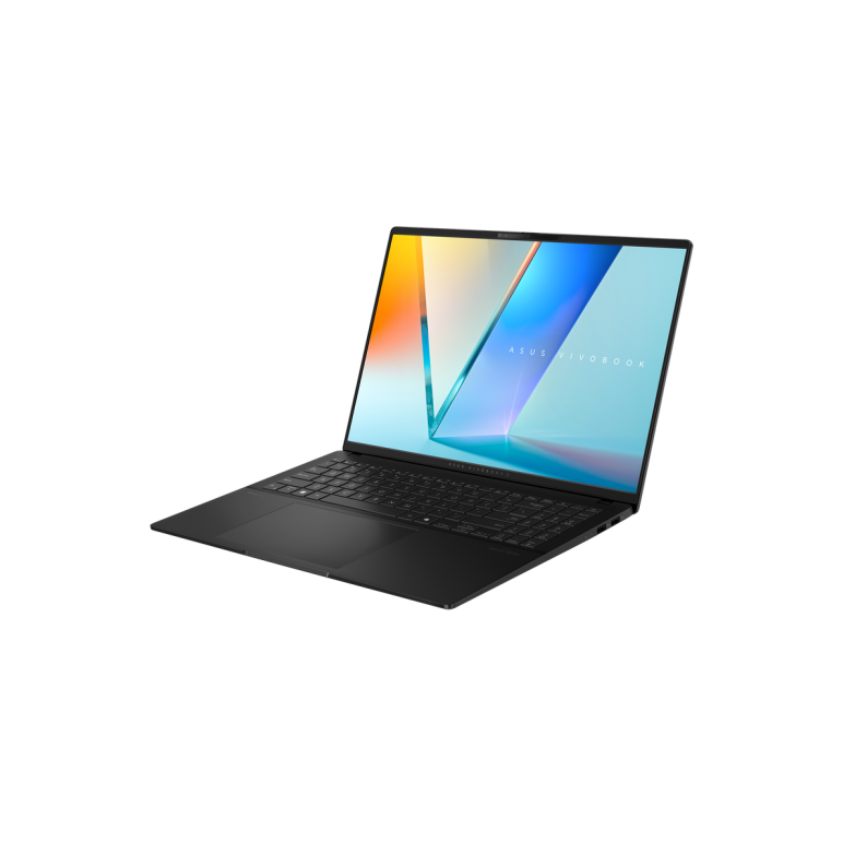 Laptop asus vivobook s16 oled m5606ka-sh124, amd ryzen ai 7 350, 16 inch, ram 24gb, ssd 1tb, amd radeon 860m, no os, neutral black,  Laptopuri | electropc.ro
