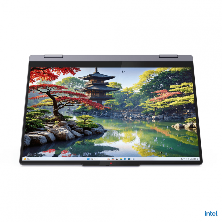 Laptop lenovo ideapad 5 2-in-1 14ial10, 14" wuxga (1920x1200) oled 500nits (peak) / 400nits (typical) glossy, 100% dci-p3, 60hz, tÜv low blue light, displayhdr™ true black 500, glass, touch, intel® core ultra 5 225h, 14c (4p + 8e + 2lpe) / 14t, max turbo ,  Laptopuri | electropc.ro