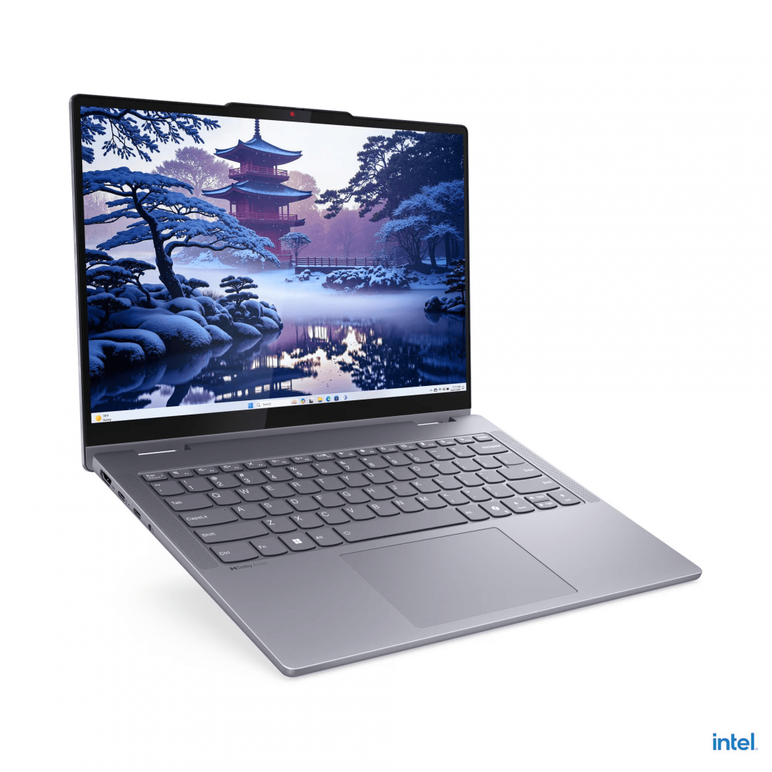 Laptop lenovo ideapad 5 2-in-1 14ial10, 14" wuxga (1920x1200) oled 500nits (peak) / 400nits (typical) glossy, 100% dci-p3, 60hz, tÜv low blue light, displayhdr™ true black 500, glass, touch, intel® core ultra 5 225h, 14c (4p + 8e + 2lpe) / 14t, max turbo ,  Laptopuri | electropc.ro
