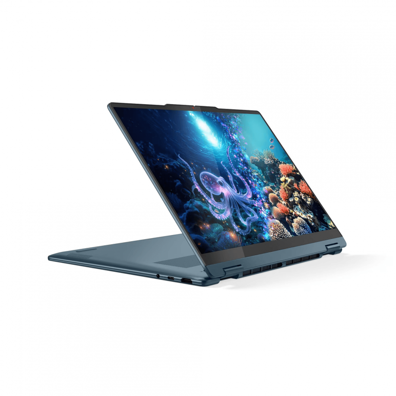 Laptop lenovo yoga 7 2-in-1 14akp10, 14" 2.8k wqxga+ (2880x1800) oled 1100nits (peak) / 500nits (typical) glossy / anti-fingerprint, 100% dci-p3, 120hz, dolby vision®, tÜv low blue light, displayhdr™ true black 1000, glass, touch, amd ryzen™ ai 7 350 (8c ,  Laptopuri | electropc.ro