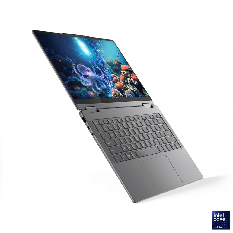 Laptop lenovo yoga 7 2-in-1 14ill10, 14" 2.8k wqxga+ (2880x1800) oled 1100nits (peak) / 500nits (typical) glossy / anti-fingerprint, 100% dci-p3, 120hz, dolby vision®, tÜv low blue light, displayhdr™ true black 1000, glass, touch, intel® core ultra 7 258v,  Laptopuri | electropc.ro
