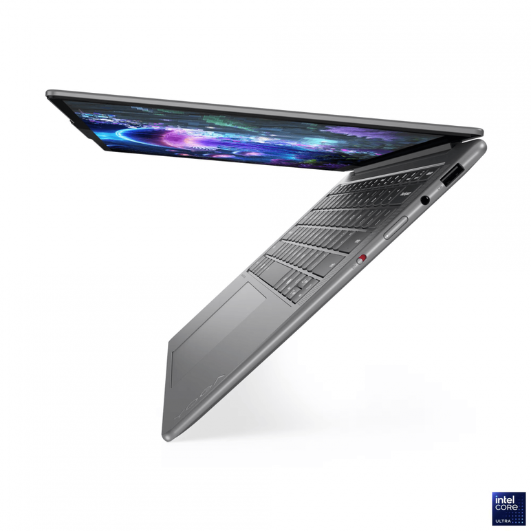 Laptop lenovo yoga slim 7 14ill10, 14" 2.8k wqxga+ (2880x1800) oled 1100nits (peak) / 500nits (typical) glossy, 100% dci-p3, 120hz, eyesafe®, dolby vision®, displayhdr™ true black 1000, x-rite®, puresight pro, intel® core ultra 7 258v, 8c (4p + 4lpe) / 8t,  Laptopuri | electropc.ro