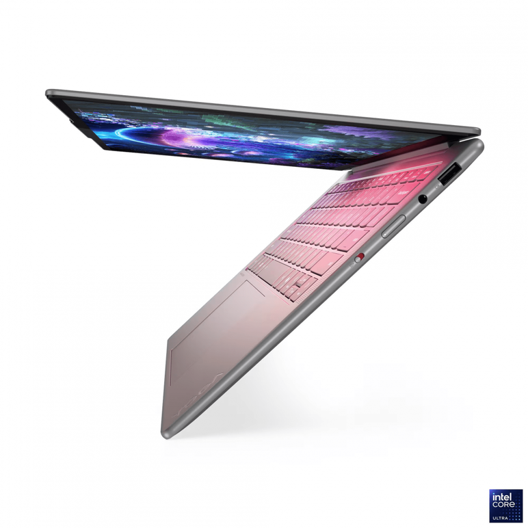 Laptop lenovo yoga slim 7 14ill10, 14" 2.8k wqxga+ (2880x1800) oled 1100nits (peak) / 500nits (typical) glossy, 100% dci-p3, 120hz, eyesafe®, dolby vision®, displayhdr™ true black 1000, x-rite®, puresight pro, intel® core ultra 7 258v, 8c (4p + 4lpe) / 8t,  Laptopuri | electropc.ro