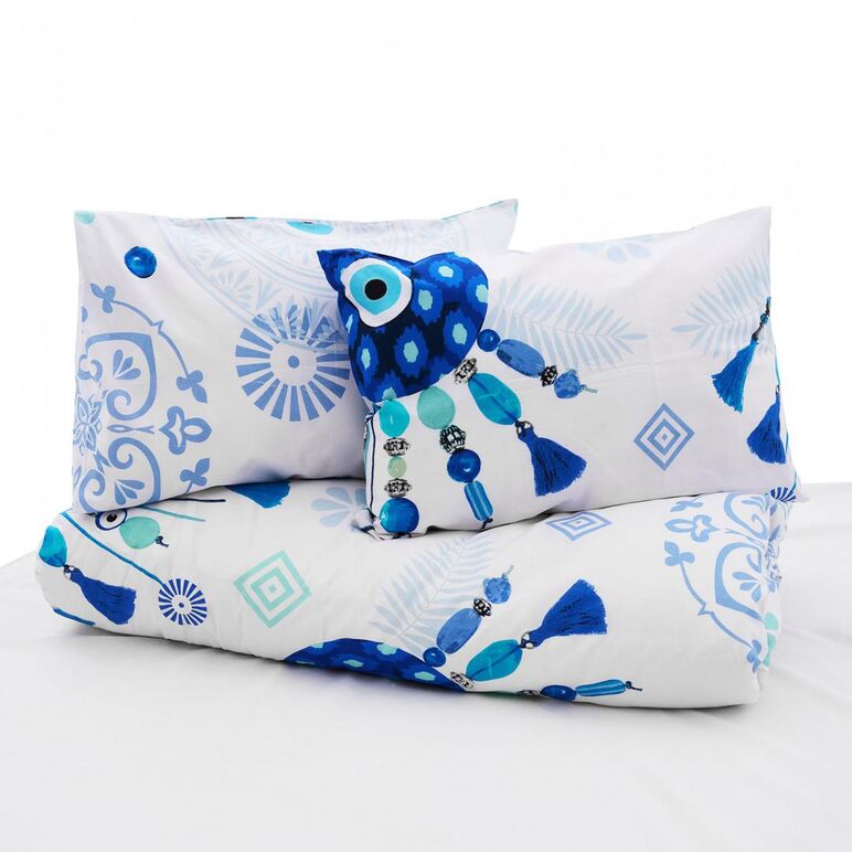 Lenjerie kingsize, bumbac,132 tc, paros,  Lenjerii de pat | electropc.ro