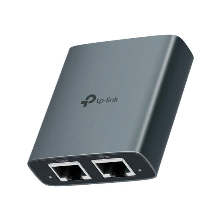 Tp link 1 to 2 gigabit ethernet splitter, 3× 10/100/1000 mbps rj45 ports, alimentare usb-c, 5vdc/0.3a,  Accesorii switch-uri | electropc.ro